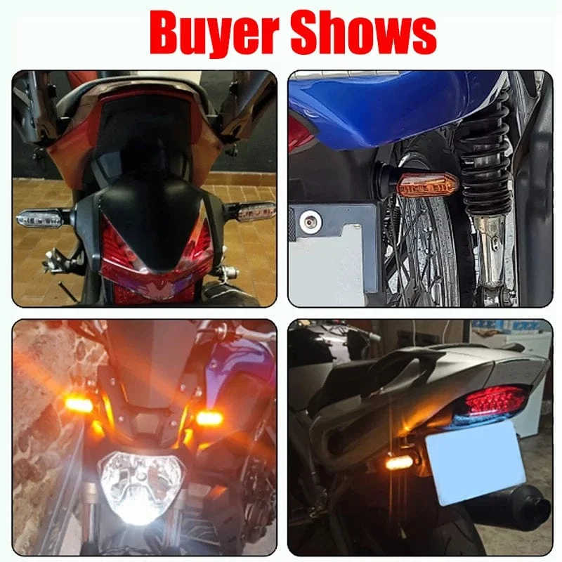 Blinker Für HONDA Motorrad 8mm 12V Für HONDA CBR500R CBR650F CB650F CBR600RR CB500X CRF250L MSX125 Motorrad Blinker