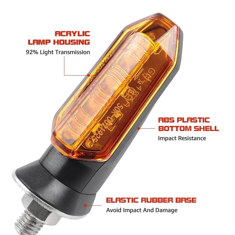 Blinker Für HONDA Motorrad 8mm 12V Für HONDA CBR500R CBR650F CB650F CBR600RR CB500X CRF250L MSX125 Motorrad Blinker