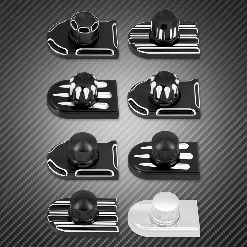 Universal Motorrad Hinten Fender Sitz Bolzen Schraube Mutter Tab Kit Montieren Knob Abdeckung Für Harley Dyna Sportster XL Touring FLHR Softail