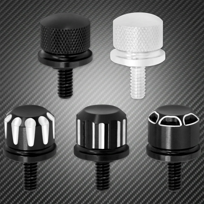 Universal Motorrad Hinten Fender Sitz Bolzen Schraube Mutter Tab Kit Montieren Knob Abdeckung Für Harley Dyna Sportster XL Touring FLHR Softail