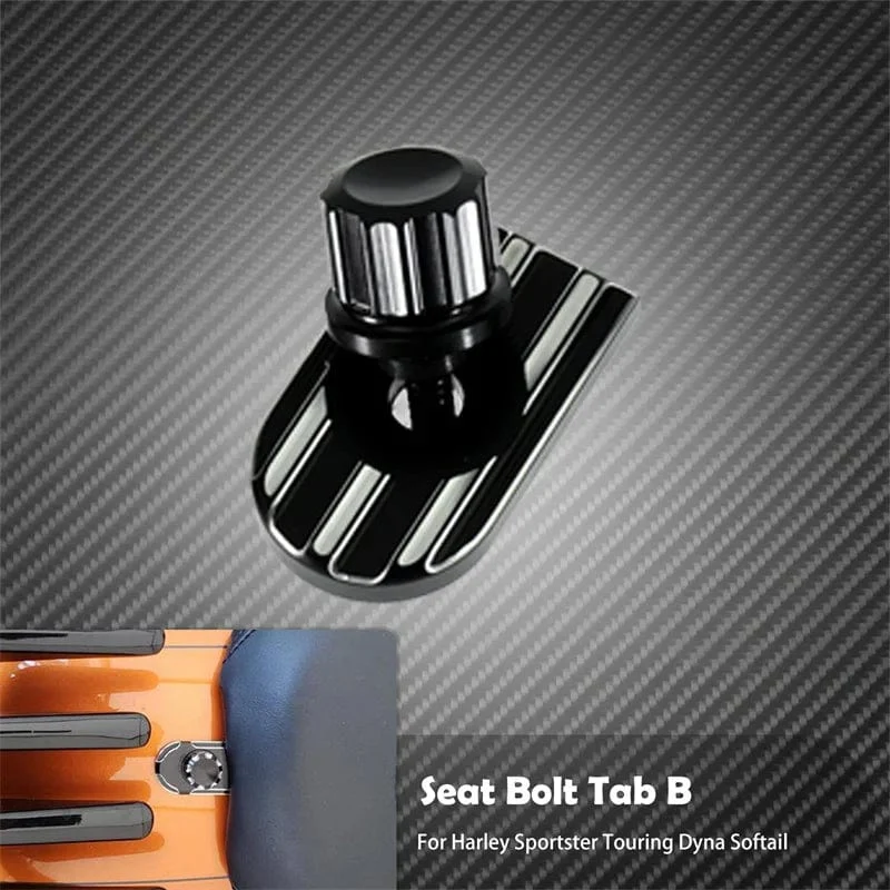 Universal Motorrad Hinten Fender Sitz Bolzen Schraube Mutter Tab Kit Montieren Knob Abdeckung Für Harley Dyna Sportster XL Touring FLHR Softail