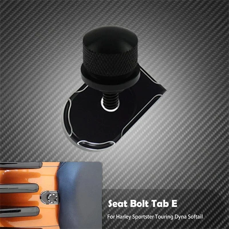 Universal Motorrad Hinten Fender Sitz Bolzen Schraube Mutter Tab Kit Montieren Knob Abdeckung Für Harley Dyna Sportster XL Touring FLHR Softail