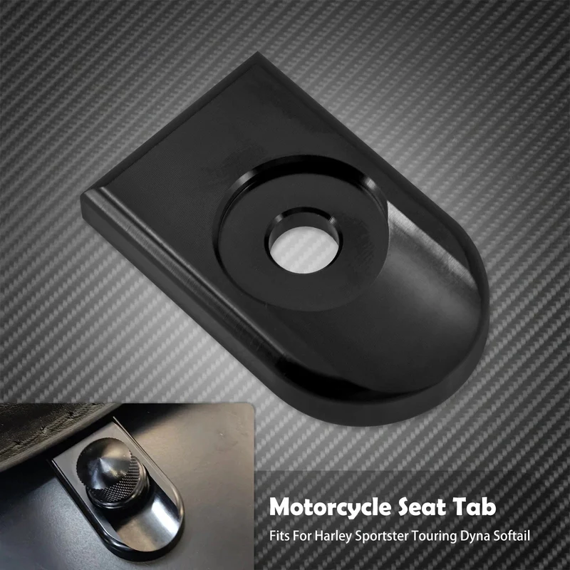 Universal Motorrad Hinten Fender Sitz Bolzen Schraube Mutter Tab Kit Montieren Knob Abdeckung Für Harley Dyna Sportster XL Touring FLHR Softail