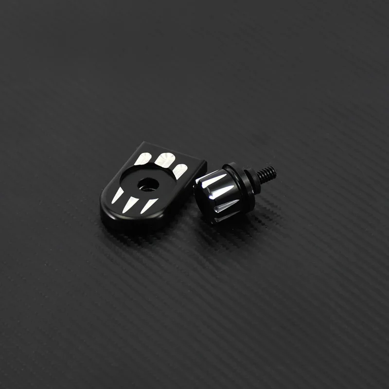 Universal Motorrad Hinten Fender Sitz Bolzen Schraube Mutter Tab Kit Montieren Knob Abdeckung Für Harley Dyna Sportster XL Touring FLHR Softail