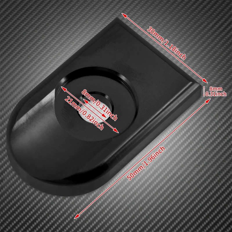 Universal Motorrad Hinten Fender Sitz Bolzen Schraube Mutter Tab Kit Montieren Knob Abdeckung Für Harley Dyna Sportster XL Touring FLHR Softail