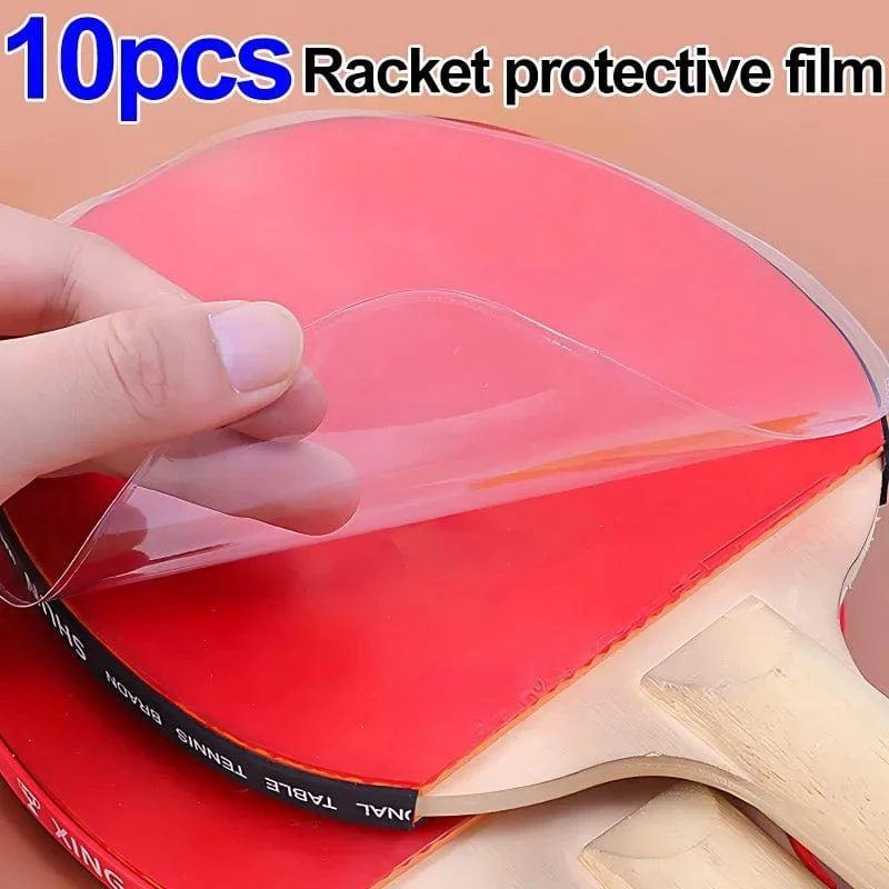 2/10 stücke Tischtennis Schutz Film Un-klebrige Film Ping Pong Bat Schutz Zubehör Tischtennis Gummi Schutz Film