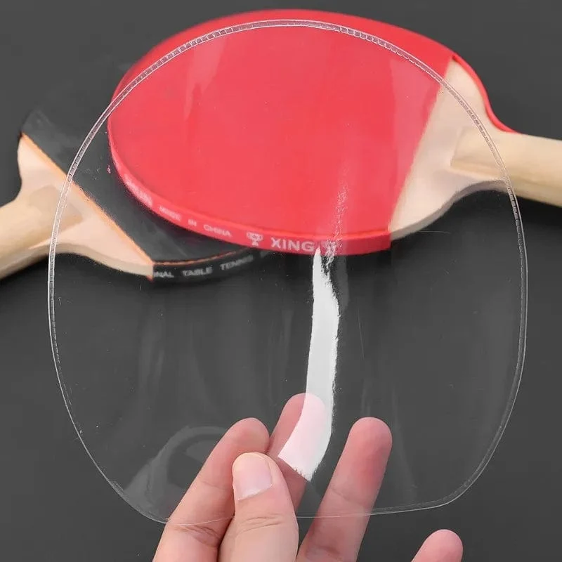 2/10 stücke Tischtennis Schutz Film Un-klebrige Film Ping Pong Bat Schutz Zubehör Tischtennis Gummi Schutz Film
