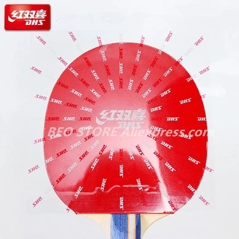 10 Stück DHS Tischtennis-Schutzfolie aus Gummi, Tischtennisschläger-Schläger-Set, Zubehör