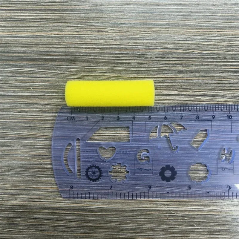 Malathorne 30 Stück zylinderförmige Schwammbürste für Tischtennis-Kleber auf Wasserbasis + Clip in zufälliger Farbe, Schläger-DIY-Werkzeug-Zubehör