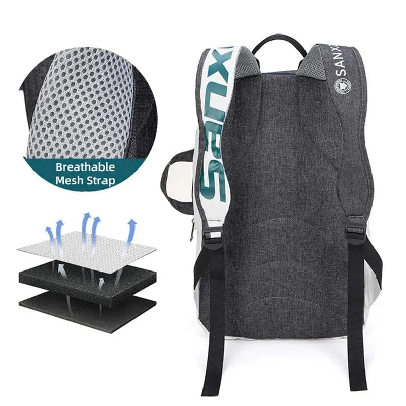 Faltbare Tennis Paddle Rucksack Squash Badminton Schläger Tasche Padel Racquetball Tragen Handtasche Mann Große Kapazität Sport Taschen