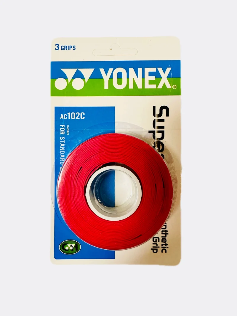 YONEX 3 Griffe/Packung Tuch AC102 AC102EX 102C Handkleber Tennis Badmintonschläger Professionelle Anti-Rutsch-Schläger Padel Sticky Grip