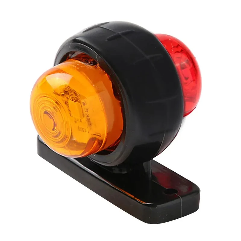 12V 24V Lkw-anhänger Lichter LED Seite Marker Indikatoren Lkw Traktor Signal Lichter Parkplatz Licht Rot Weiß/bernstein Styling