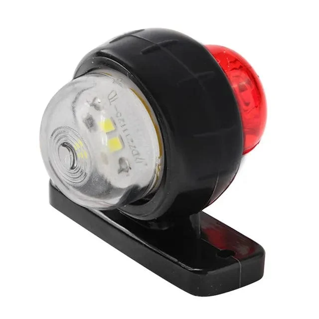 12V 24V Lkw-anhänger Lichter LED Seite Marker Indikatoren Lkw Traktor Signal Lichter Parkplatz Licht Rot Weiß/bernstein Styling