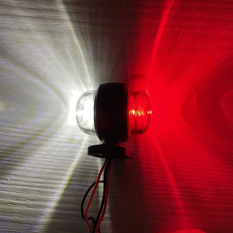 2 stücke 12 v-24 v Lkw lichter Anhänger lampe Rücklicht lkw Seitenmarkierungsleuchten caravan rücklicht traktor Lichter Signal Lichter
