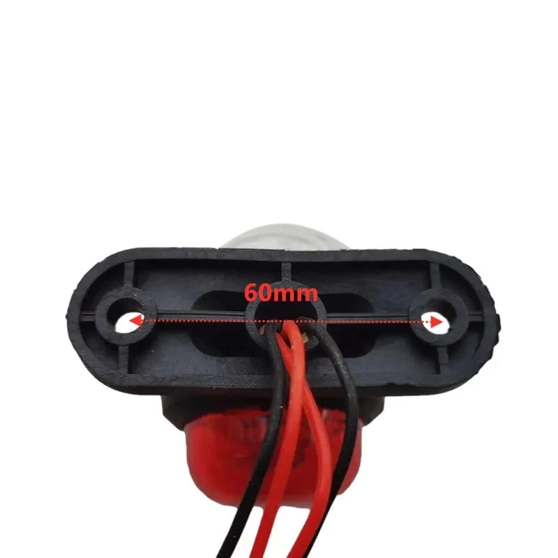 2 stücke 12 v-24 v Lkw lichter Anhänger lampe Rücklicht lkw Seitenmarkierungsleuchten caravan rücklicht traktor Lichter Signal Lichter