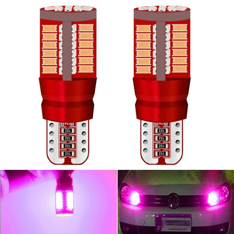 2 stücke T10 W5W Auto Innen Lesen Dome Licht Seite Marker Lampe 168 194 LED Auto Keil Parkplatz Birne Für Golf 7 4 6 Mk7 5 Gti Mk5 3