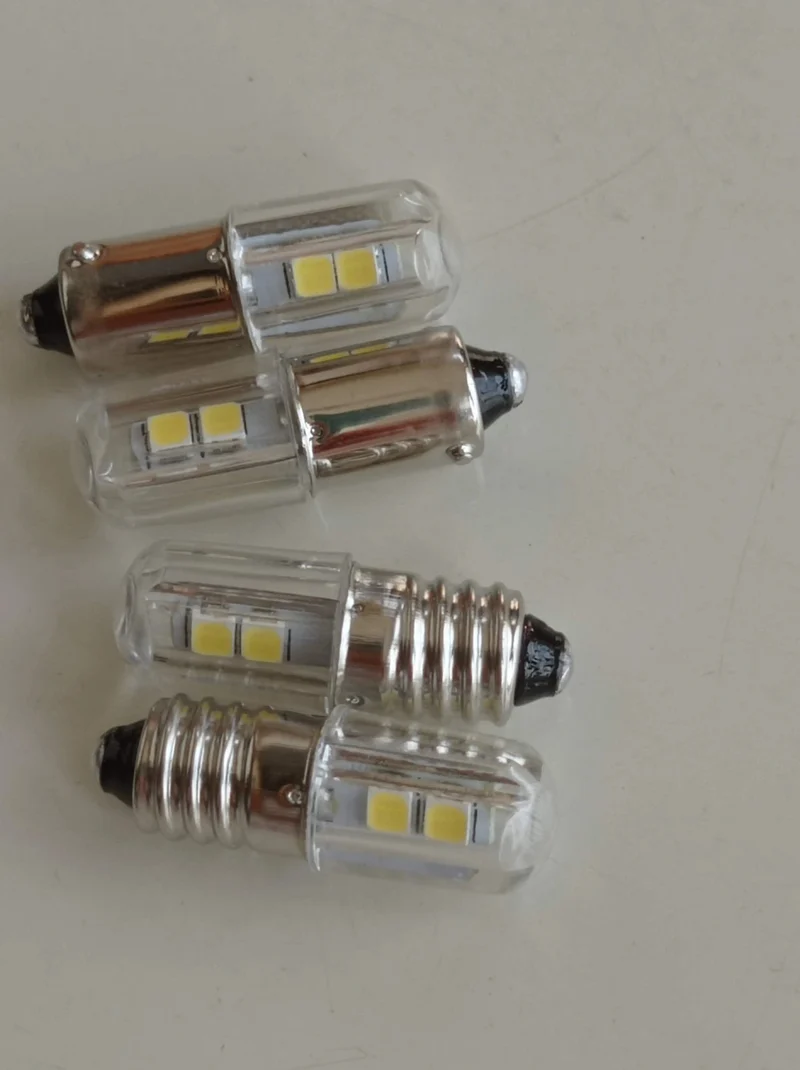 2 STÜCKE E10 T4w H21W Ba9s BA9 BA9S 57 756 1816 1891 1893 Led-lampe Auto Auto Led-anzeige Glühbirne 6 V 6.3 V 12 V Warn-LED