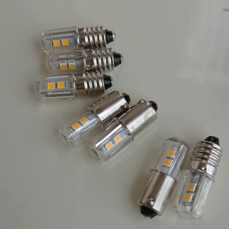 2 STÜCKE E10 T4w H21W Ba9s BA9 BA9S 57 756 1816 1891 1893 Led-lampe Auto Auto Led-anzeige Glühbirne 6 V 6.3 V 12 V Warn-LED