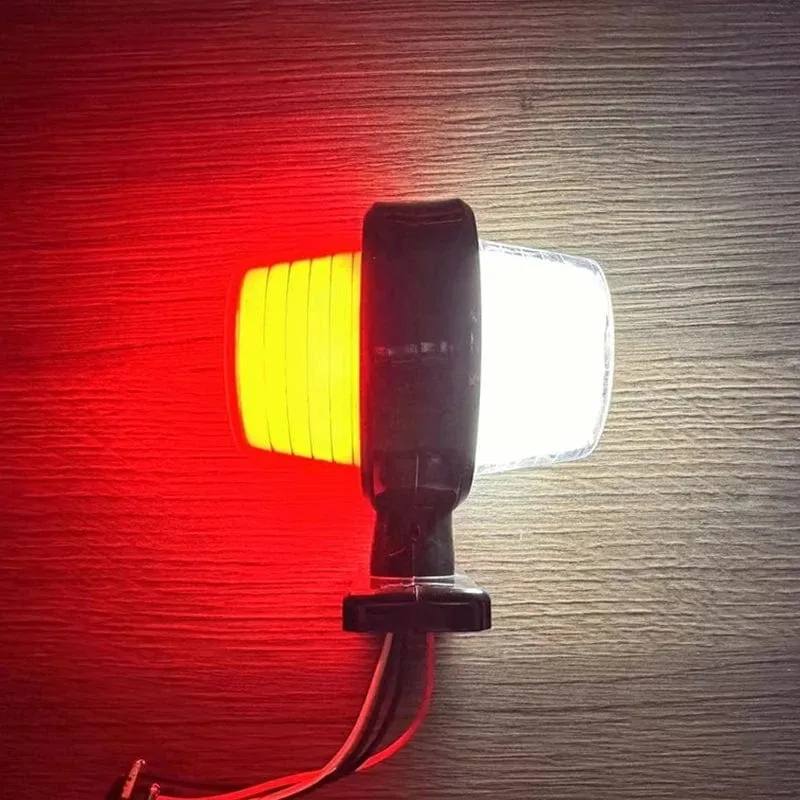 2 Stücke 12v-36v Lkw-leuchten Anhänger lampe Rücklicht lkw Seitenmarkierungsleuchten caravan rücklicht traktor Signalleuchten