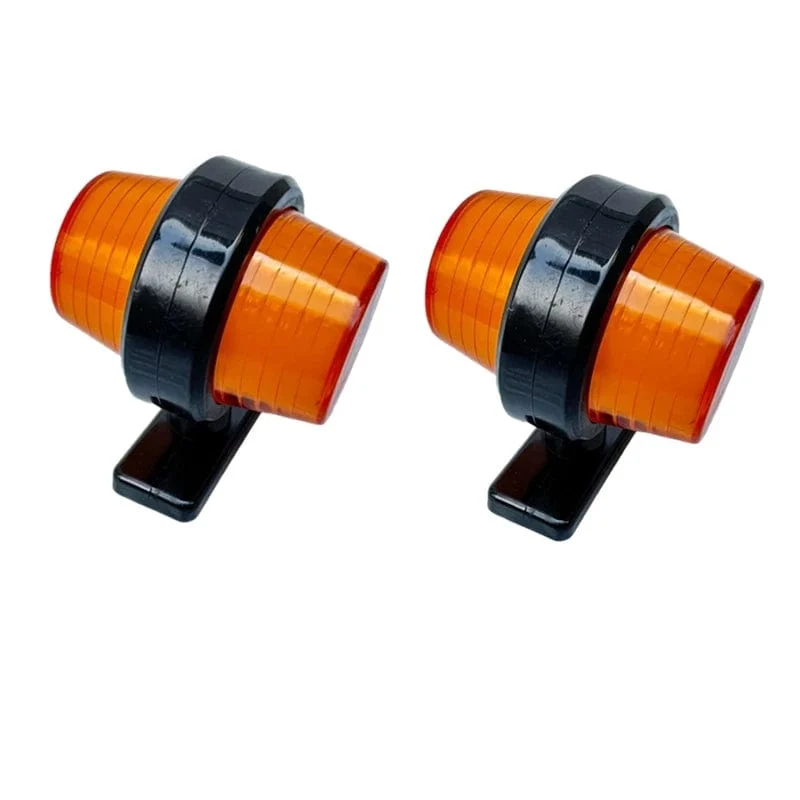 2 Stücke 12v-36v Lkw-leuchten Anhänger lampe Rücklicht lkw Seitenmarkierungsleuchten caravan rücklicht traktor Signalleuchten
