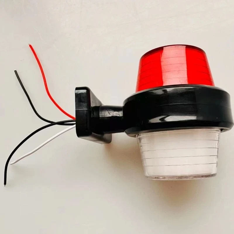 2 Stücke 12v-36v Lkw-leuchten Anhänger lampe Rücklicht lkw Seitenmarkierungsleuchten caravan rücklicht traktor Signalleuchten