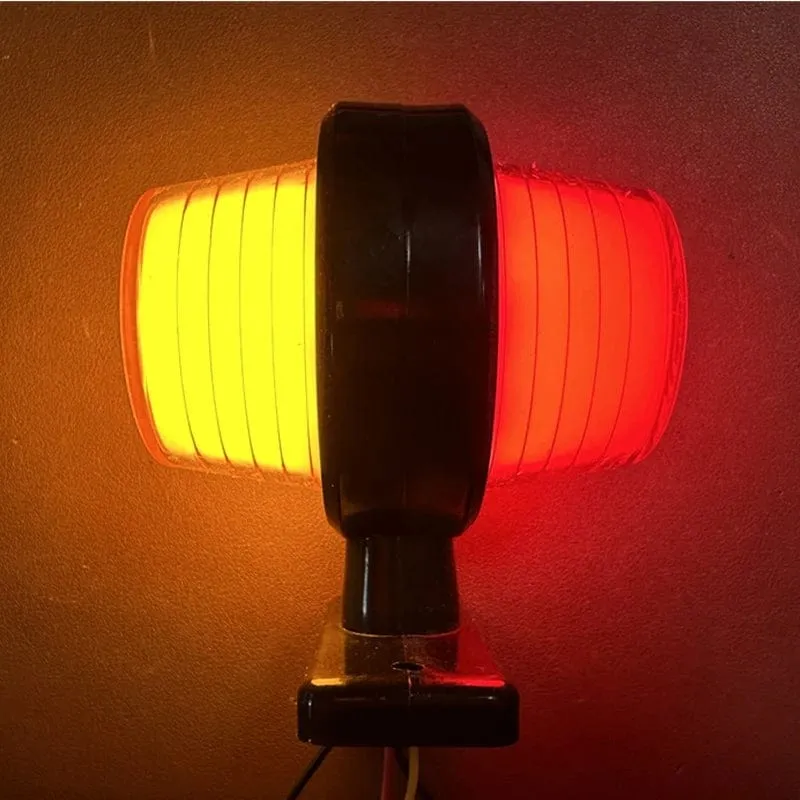 2 Stücke 12v-36v Lkw-leuchten Anhänger lampe Rücklicht lkw Seitenmarkierungsleuchten caravan rücklicht traktor Signalleuchten