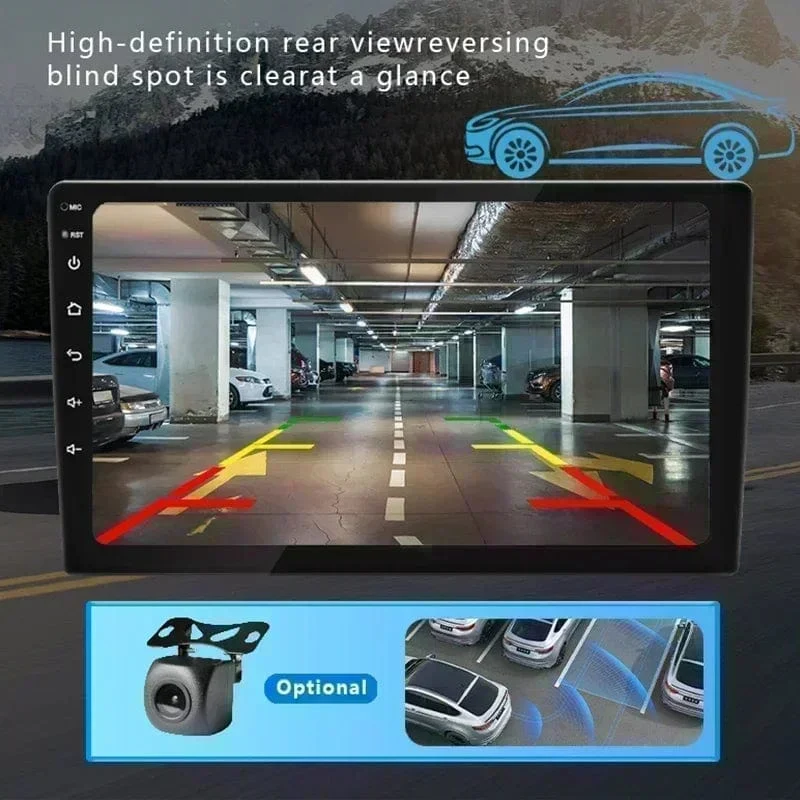 BOSSCAR 7 "9" 10 "Universal Auto Radio 2Din Android Carplay Touchscreen MP5 MP4 Multimedia Video Player Drahtlose GPS FM Autoradio