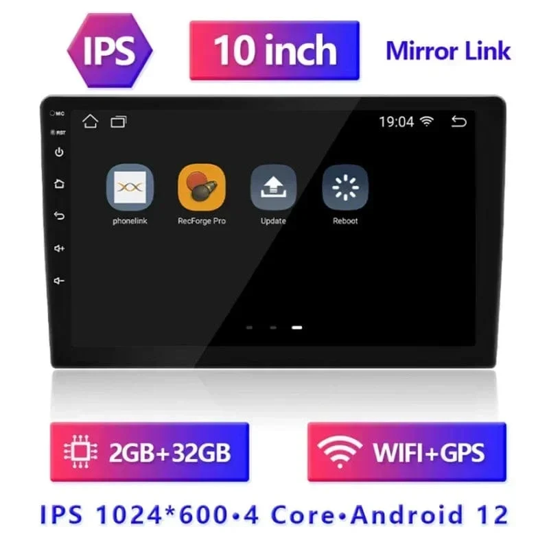 BOSSCAR 7 "9" 10 "Universal Auto Radio 2Din Android Carplay Touchscreen MP5 MP4 Multimedia Video Player Drahtlose GPS FM Autoradio