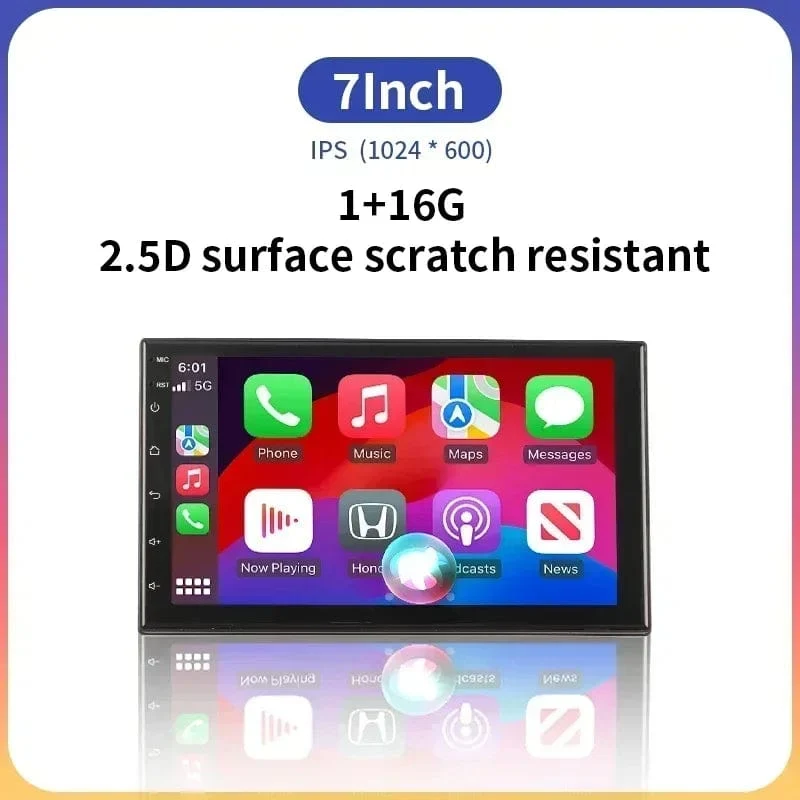 BOSSCAR 7 "9" 10 "Universal Auto Radio 2Din Android Carplay Touchscreen MP5 MP4 Multimedia Video Player Drahtlose GPS FM Autoradio