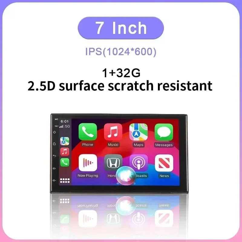 BOSSCAR 7 "9" 10 "Universal Auto Radio 2Din Android Carplay Touchscreen MP5 MP4 Multimedia Video Player Drahtlose GPS FM Autoradio