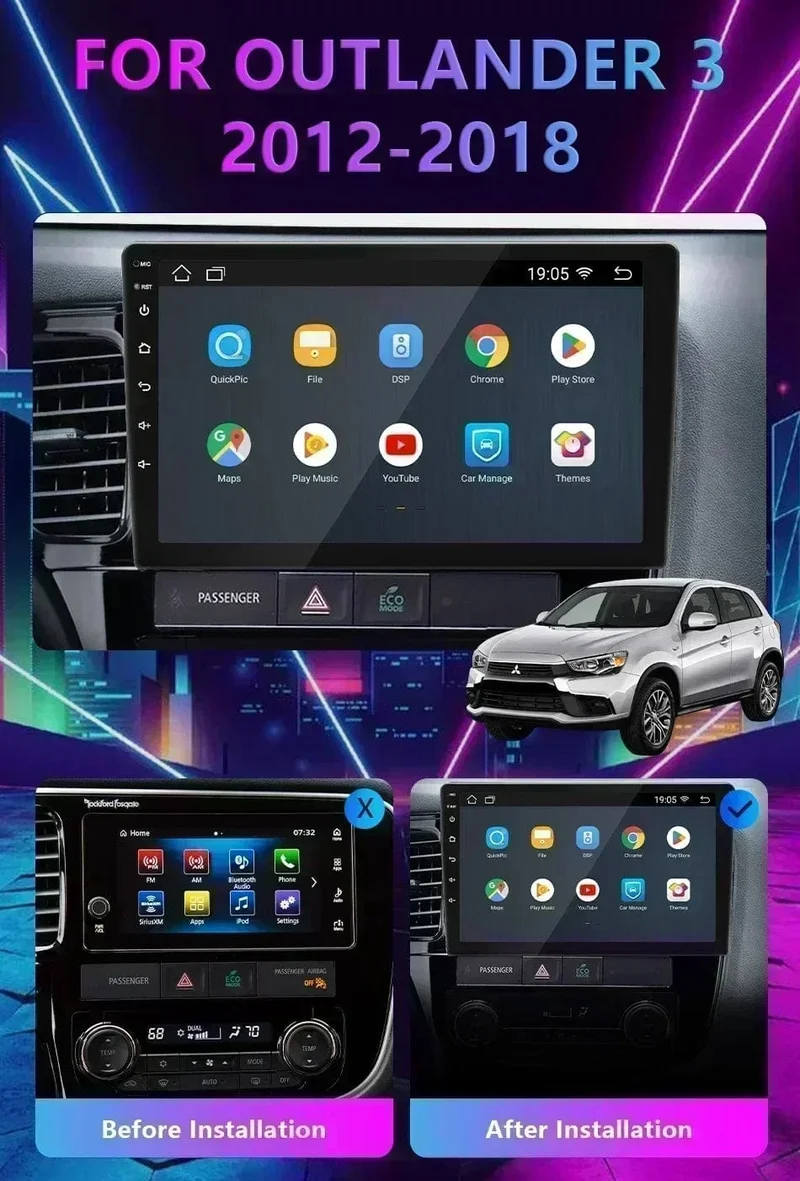 BOSSCAR 7 "9" 10 "Universal Auto Radio 2Din Android Carplay Touchscreen MP5 MP4 Multimedia Video Player Drahtlose GPS FM Autoradio