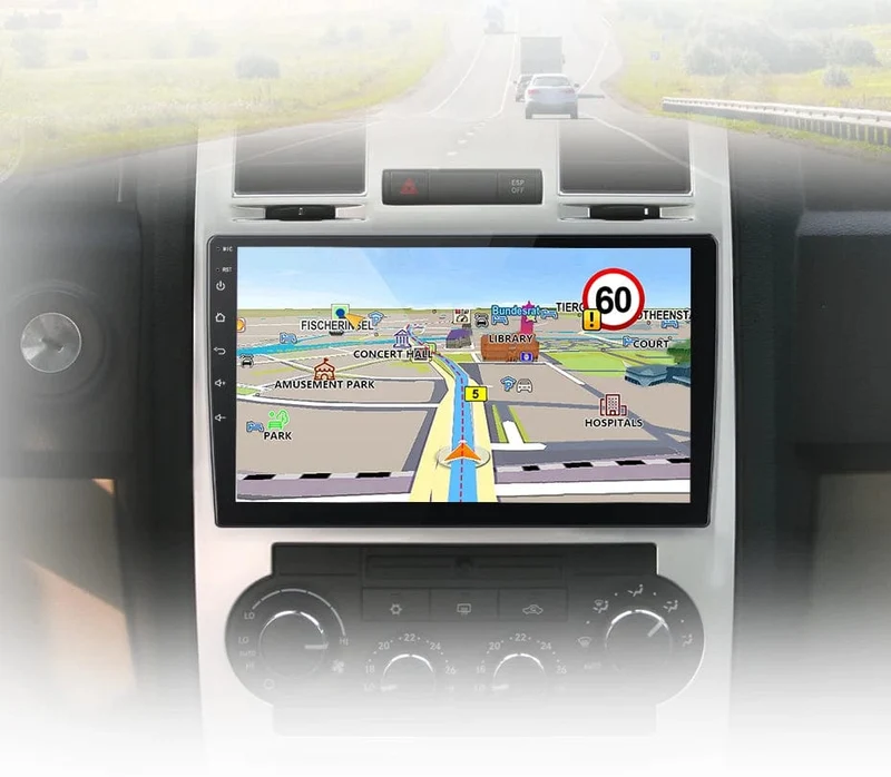 Junsun Autoradio für Chrysler 300C Aspen 2004–2008, kabelloses CarPlay, Android Auto, intelligente Autosysteme, keine 2 Din, 2 Din DVD