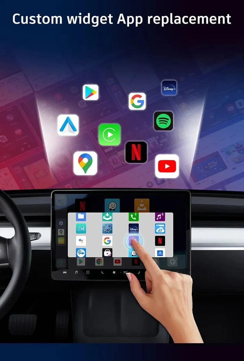 Android 13 CarPlay Smart Ai Box Android Wireless CarPlay Android Auto Adapter Für Netflix Für YouTube auto intelligente systeme