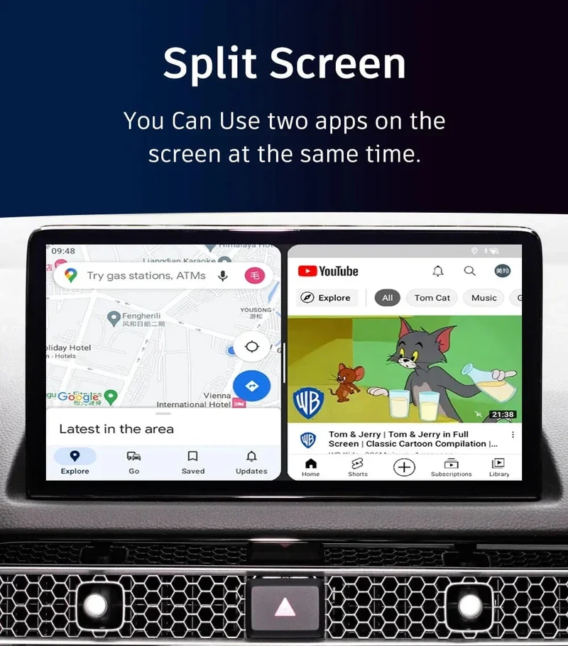 Android 13 CarPlay Smart Ai Box Android Wireless CarPlay Android Auto Adapter Für Netflix Für YouTube auto intelligente systeme