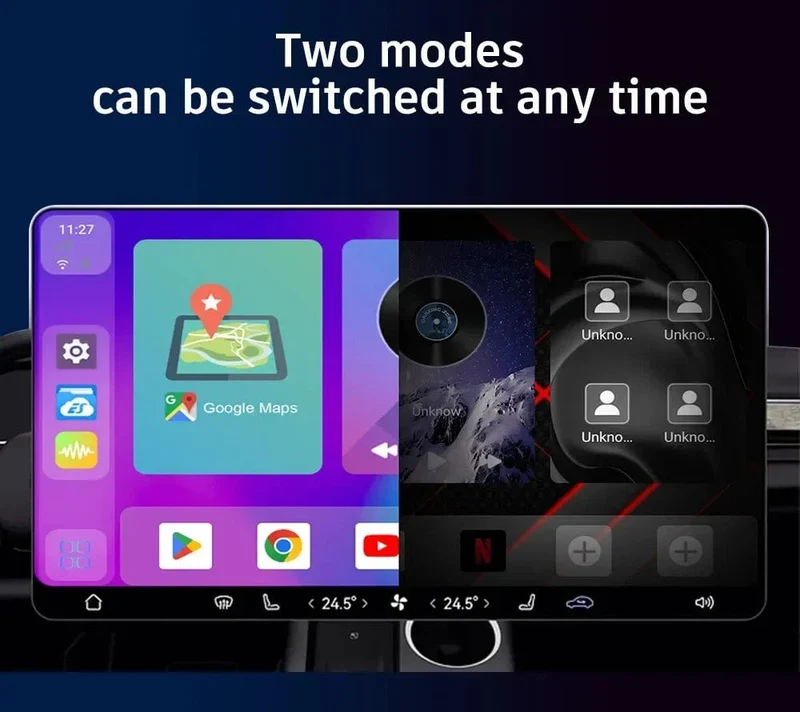 Android 13 CarPlay Smart Ai Box Android Wireless CarPlay Android Auto Adapter Für Netflix Für YouTube auto intelligente systeme