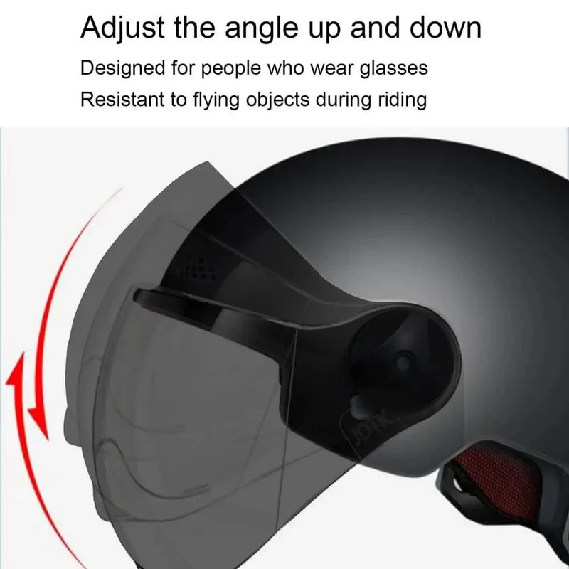 Motorradhelm Jet Style Fahrradhelme für Männer Frauen Erwachsene Motorrad Rollerhelm Totenkopf Vollkopf Hut Helme Zubehör