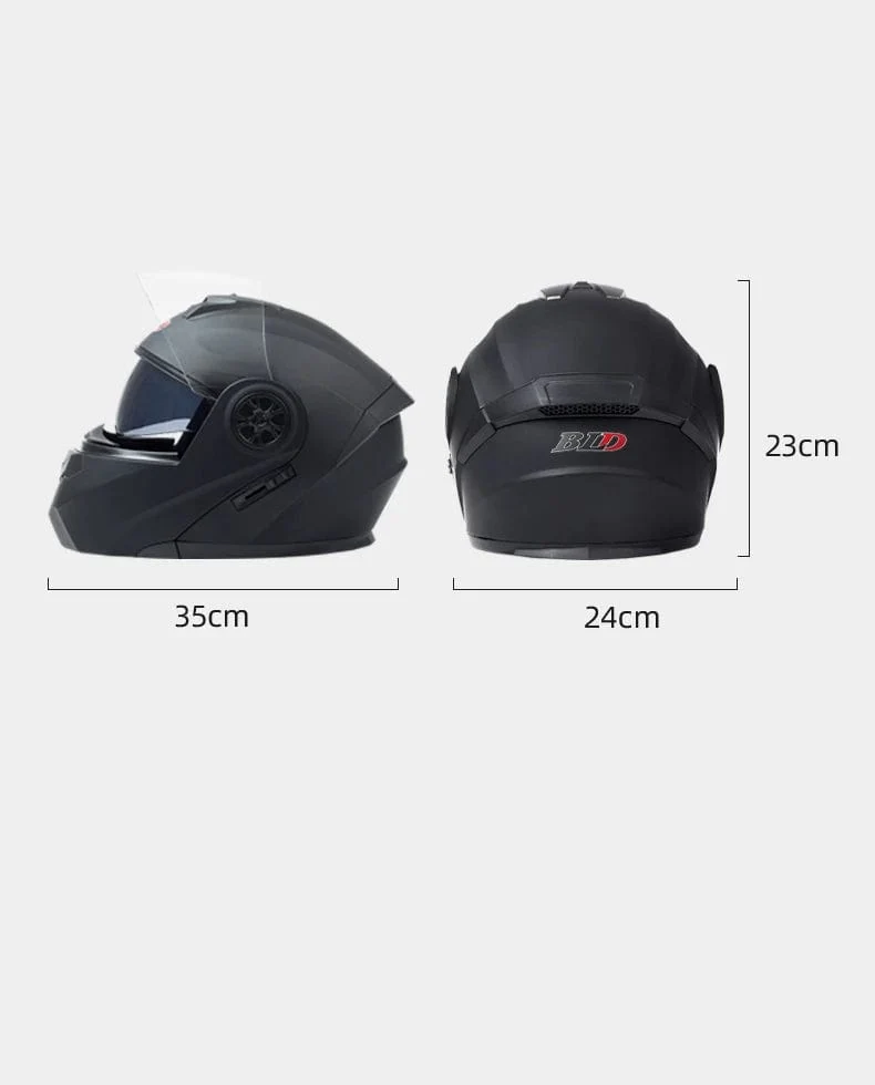 Personalisierter Klapphelm mit Doppellinse für Motocross-Rennen, modularer Cascos Para Moto, Herren- und Damenmode, Integralhelm für Motorradfahrer