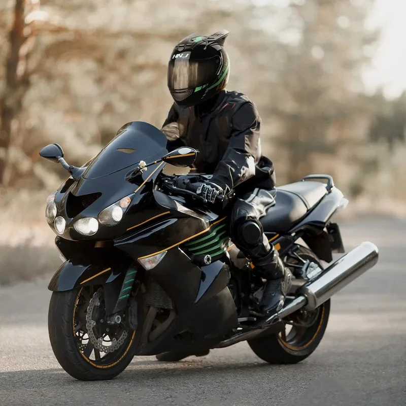 Motorradhelm, Integralhelm, Katzenohren, abnehmbar, DOT-Zertifizierung, Sicherheitshelm für Damen und Herren, atmungsaktiv, Geschenk für Freundin
