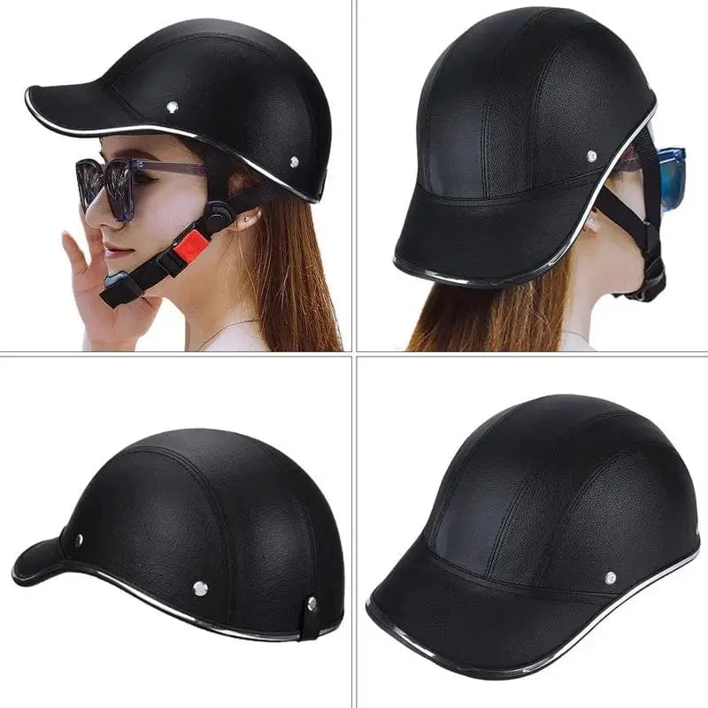 Baseball Caps Stil Motorrad Halbhelm Sicherheit Hard Hat Für Cafe Racer Chopper Scooter Half Face Vintage Sommer Caps