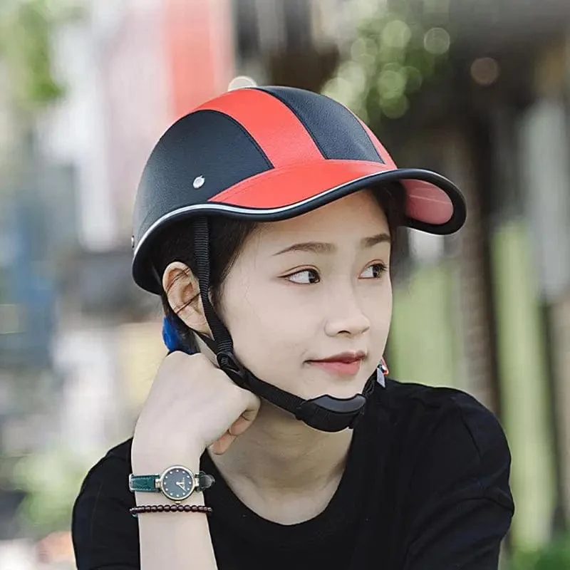 Baseball Caps Stil Motorrad Halbhelm Sicherheit Hard Hat Für Cafe Racer Chopper Scooter Half Face Vintage Sommer Caps