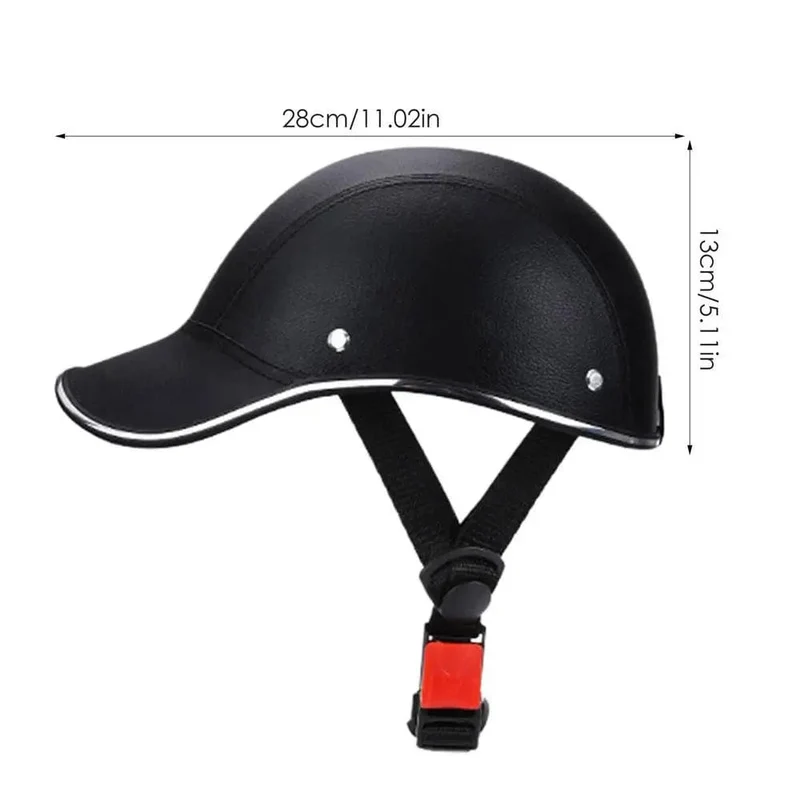 Baseball Caps Stil Motorrad Halbhelm Sicherheit Hard Hat Für Cafe Racer Chopper Scooter Half Face Vintage Sommer Caps