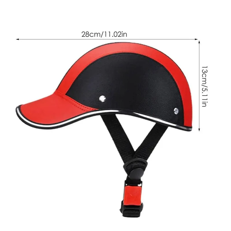 Baseball Caps Stil Motorrad Halbhelm Sicherheit Hard Hat Für Cafe Racer Chopper Scooter Half Face Vintage Sommer Caps