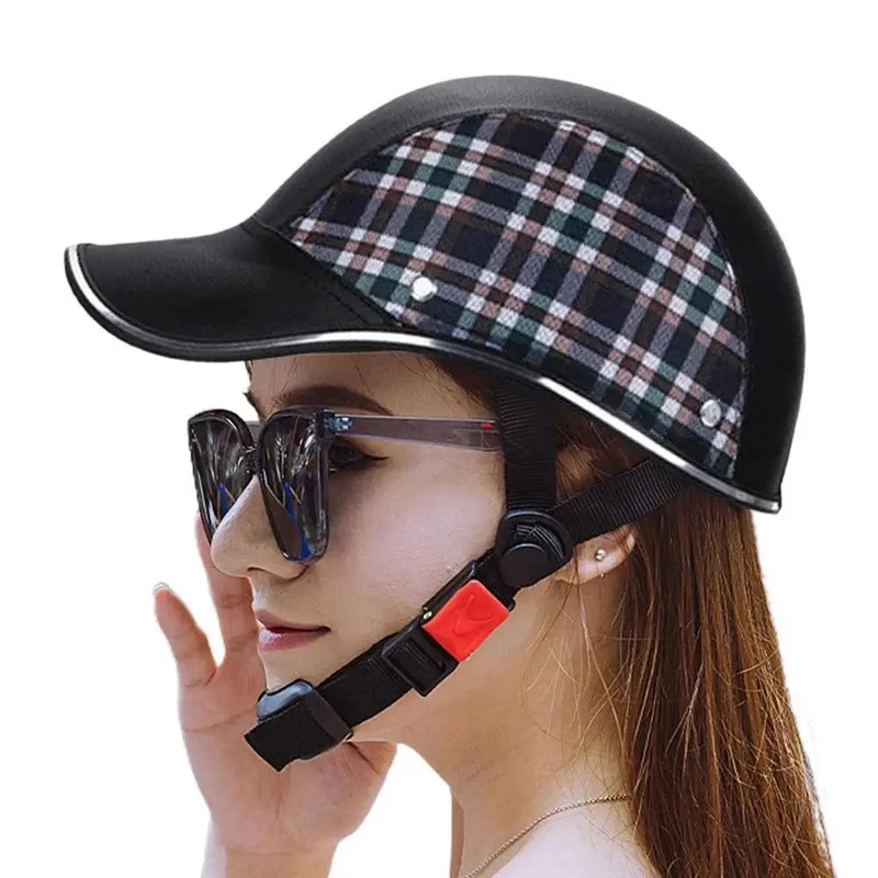 Baseball Caps Stil Motorrad Halbhelm Sicherheit Hard Hat Für Cafe Racer Chopper Scooter Half Face Vintage Sommer Caps