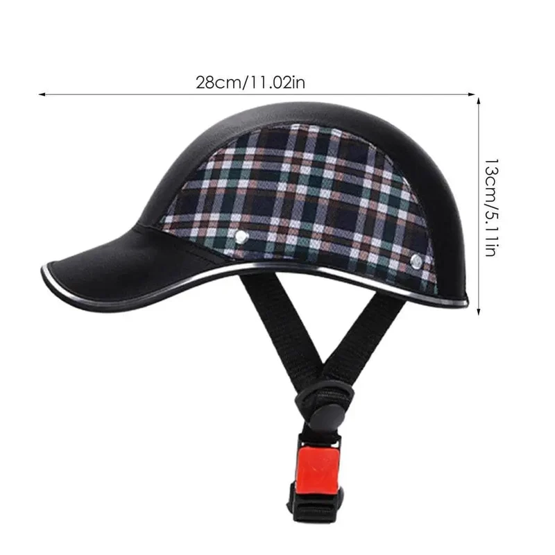 Baseball Caps Stil Motorrad Halbhelm Sicherheit Hard Hat Für Cafe Racer Chopper Scooter Half Face Vintage Sommer Caps