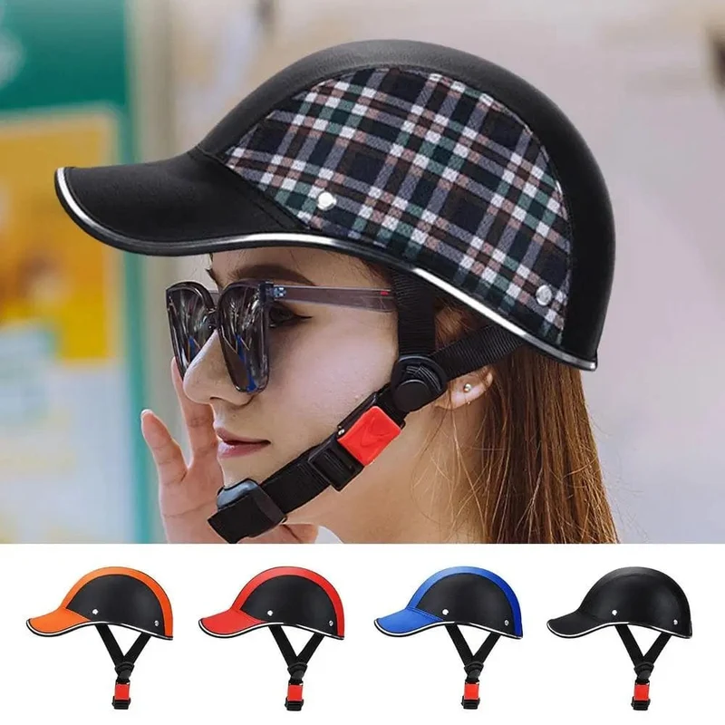 Baseball Caps Stil Motorrad Halbhelm Sicherheit Hard Hat Für Cafe Racer Chopper Scooter Half Face Vintage Sommer Caps