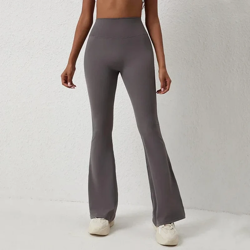 Neue Scrunch Flare Leggings für Frauen, hohe Taille, Yoga-Hose, dehnbare Tanz-Leggings, Workout, Fitnessstudio, Push-Up-Booty-Leggings