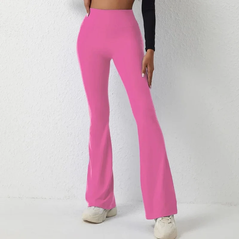 Neue Scrunch Flare Leggings für Frauen, hohe Taille, Yoga-Hose, dehnbare Tanz-Leggings, Workout, Fitnessstudio, Push-Up-Booty-Leggings