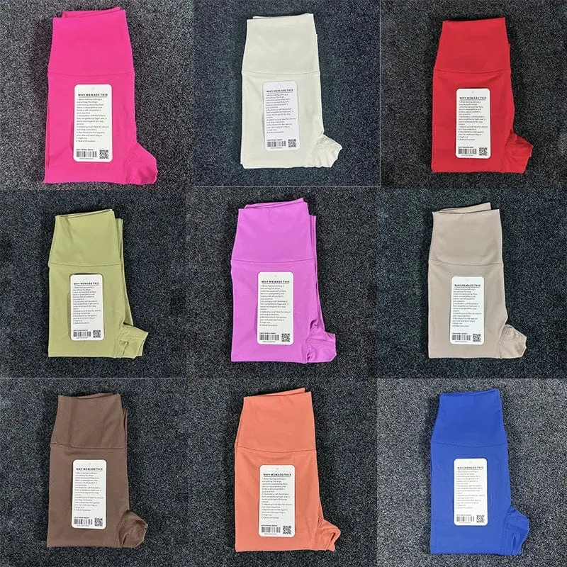 Sport-Yoga-Hose für Damen, hohe Taille, Sport, Laufen, Radfahren, schnell trocknend, atmungsaktiv, hochwertige Hip-Lifting-Yoga-Hose