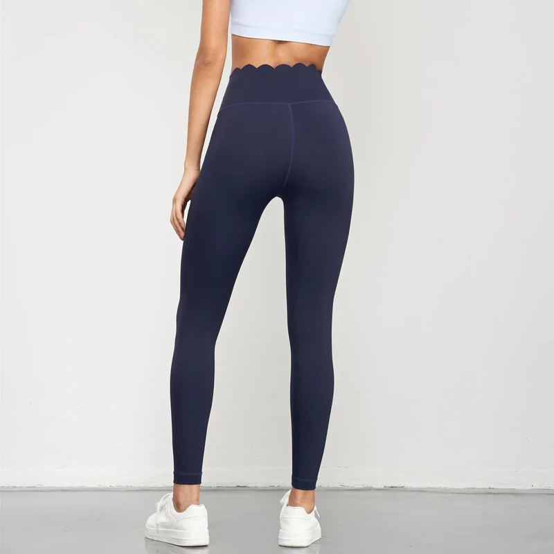 Lycra Yoga Hosen Frauen Nahtlose Lotus Arc Workout Laufen Leggings Hohe Taille Scrunch Butt Gym Leggings Outdoor Fitness Strumpfhosen