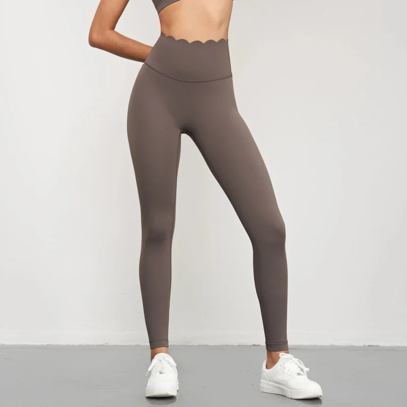 Lycra Yoga Hosen Frauen Nahtlose Lotus Arc Workout Laufen Leggings Hohe Taille Scrunch Butt Gym Leggings Outdoor Fitness Strumpfhosen